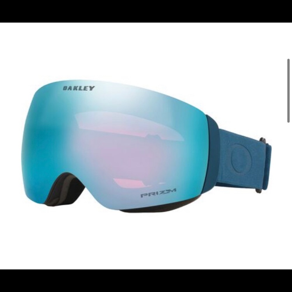 Oakley Flight Deck L Poseidon ski goggles - Sapphire lens